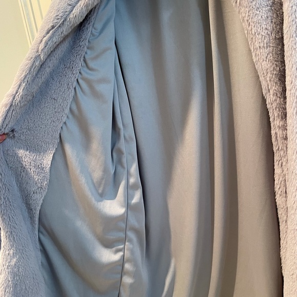 Paper Crane fur dress coat - Picture 4 of 5